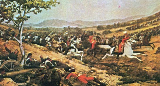 Bolívar salió con su ejército desde San Carlos hacia Carabobo