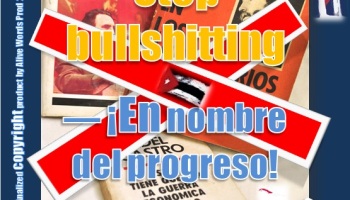 ― ¡En nombre del progreso! (A los cubanos, a los libres de mi pueblo.)